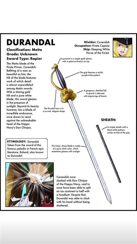 Durandal Sword One Piece