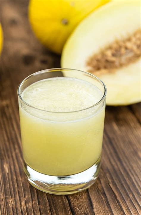 Homemade Honeydew Melon Smoothie Stock Photo - Image of fresh, organic ...