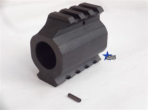 AR15 Low Profile Double Picatinny Rail Gas Block tactical upgrade