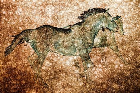 Cave Art Horses Photograph by Shannon Story - Fine Art America