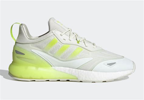 adidas ZK 2K Boost 2.0 Semi Solar Slime GZ7734 | SneakerNews.com