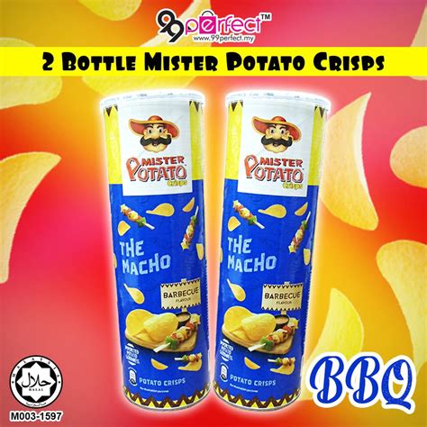 2 Bottle 150g Mister Potato Crisps Party Snack Chips [ 99PERFECT ]