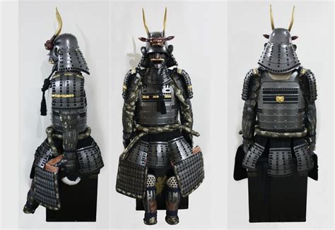 High Oda Nobunaga Shogun Japanese Samurai Armor Miniature Statue ...