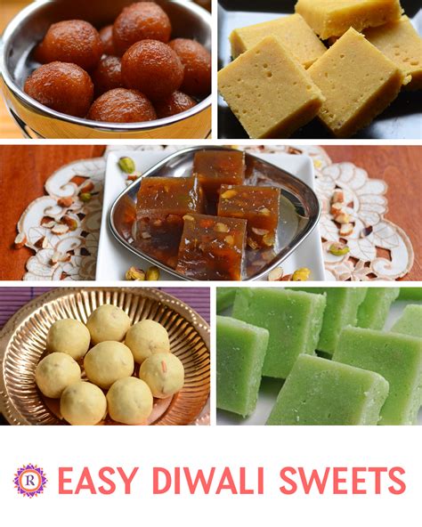 Easy Diwali sweets | Indian Diwali sweets - Raks Kitchen