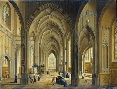 Interior of a Gothic Church - Digital Collection