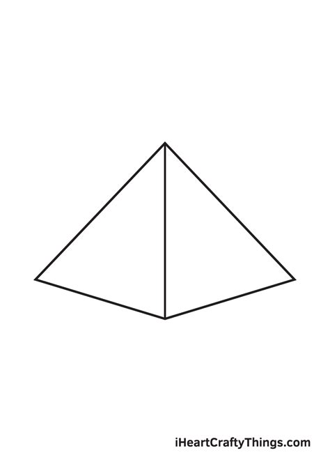 how to draw a 3d triangle pyramid - Kovach Blegame