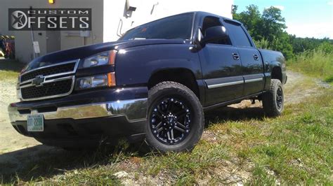 Wheel Offset 2006 Chevrolet Silverado 1500 Slightly Aggressive Stock ...