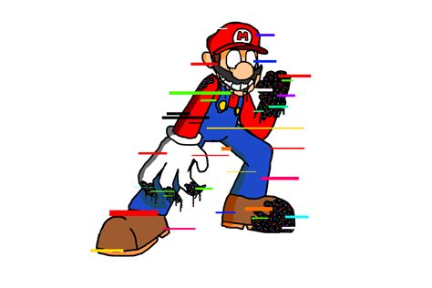 Pibby Corrupted (Fan-Made): Corrupted Mario by Pokendereltaun on DeviantArt