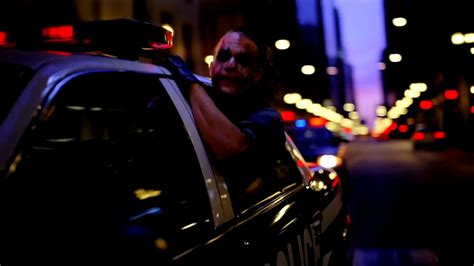 The Dark Knight - Joker Police Car Scene - YouTube