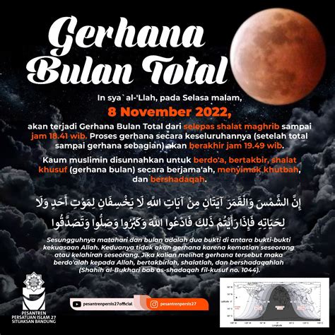 Gerhana Bulan Total - 8/11/2022 - Website Resmi