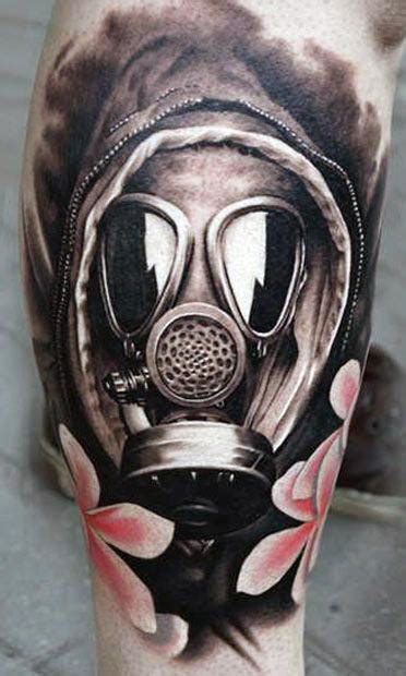 100 Gas Mask Tattoo Designs For Men - Breath Of Fresh Ideas