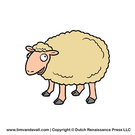 Sheep clip art 2 - WikiClipArt