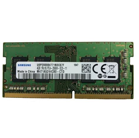 Malaysia Samsung 4GB DDR4 2666MHz SODIMM laptop memory RAM M471A5244CB0-CTD