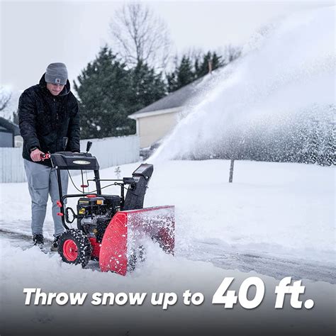 26'' 212cc Two Stage Gas Snow Blower w/ Electric Start DB7109B