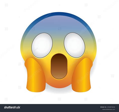 Shocking Face Emoji Clipart