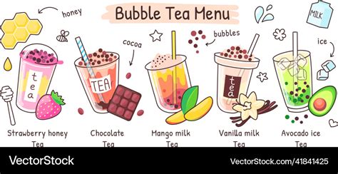 Boba Drink Flavors