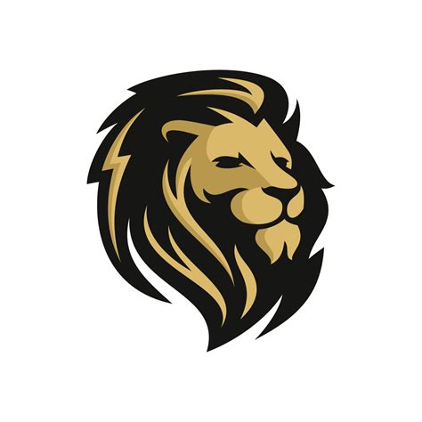 Lion Head Logo Design Template 6735500 Vector Art at Vecteezy