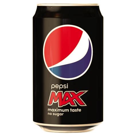 Pepsi Max Can 330ml x 24 - Livewell Vending