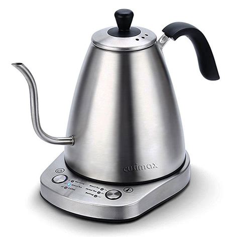 Cusimax 4-Cup Electric Gooseneck Kettle - Precise Temperature Control ...