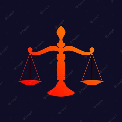 Premium Vector | Scales of justice background