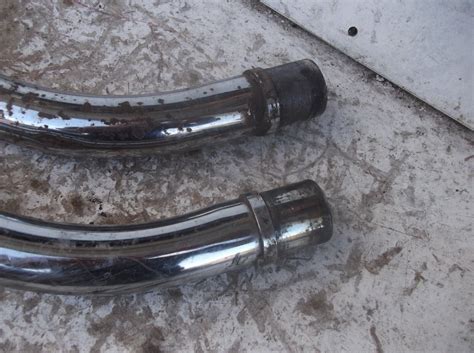 HONDA CB250N CB250T EXHAUST HEADER PIPES CB400N CB400T | eBay