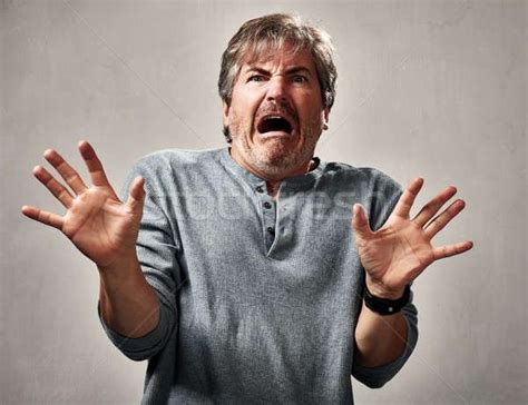 scared man face. stock photo by Kurhan - Stockfresh #7935260 | Male ...