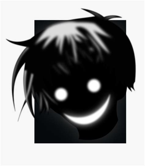 Anime Smile Png - Anime Dark Face Smile, Transparent Png , Transparent ...