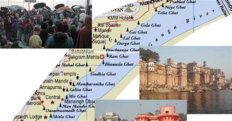 Kashi Varanasi Banaras: Ghats Map / Short / Detail / Link