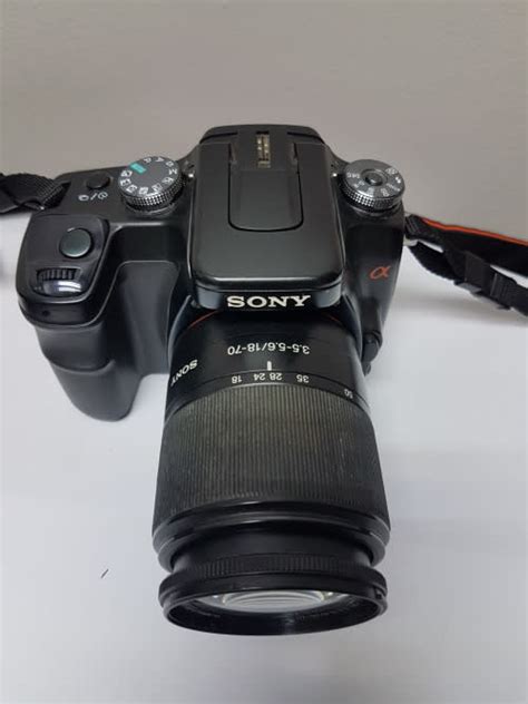 Digital SLR - Sony Alpha A100 DSLR Professional Digital Camera 18-70mm ...