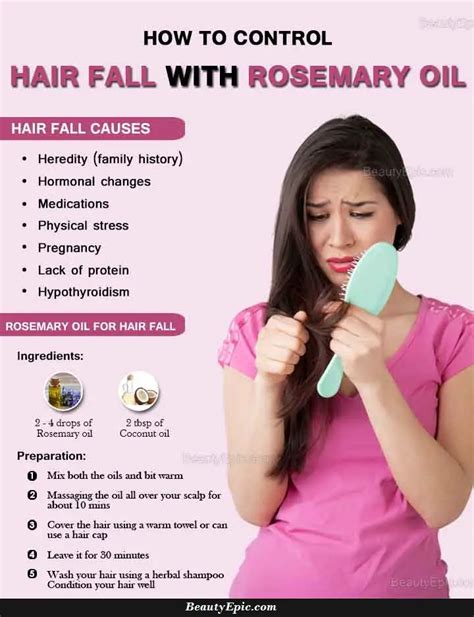 How to Control Hair Fall with Rosemary Oil?