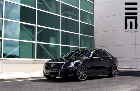 Platinum Black Cadillac ATS by Exclusive Motoring — CARiD.com Gallery