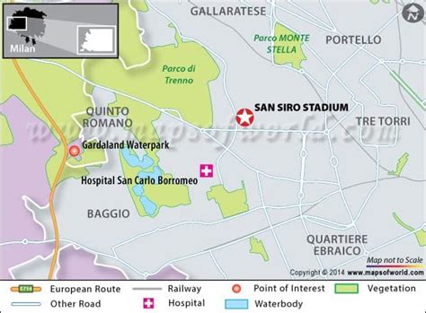 San Siro Stadium, Milan - Map, Facts, Locations, Information, Guide