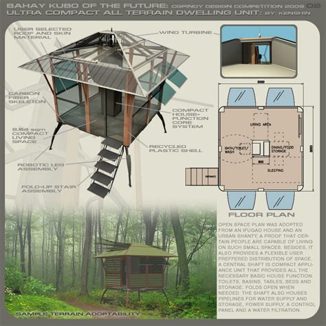 Philippine Dream House Design : Futuristic Bahay Kubo.