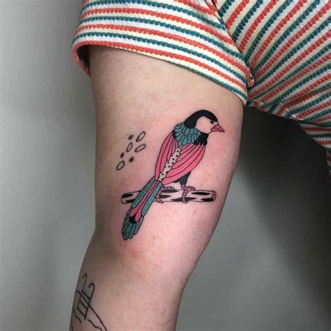 Two birds tattoo - Tattoogrid.net