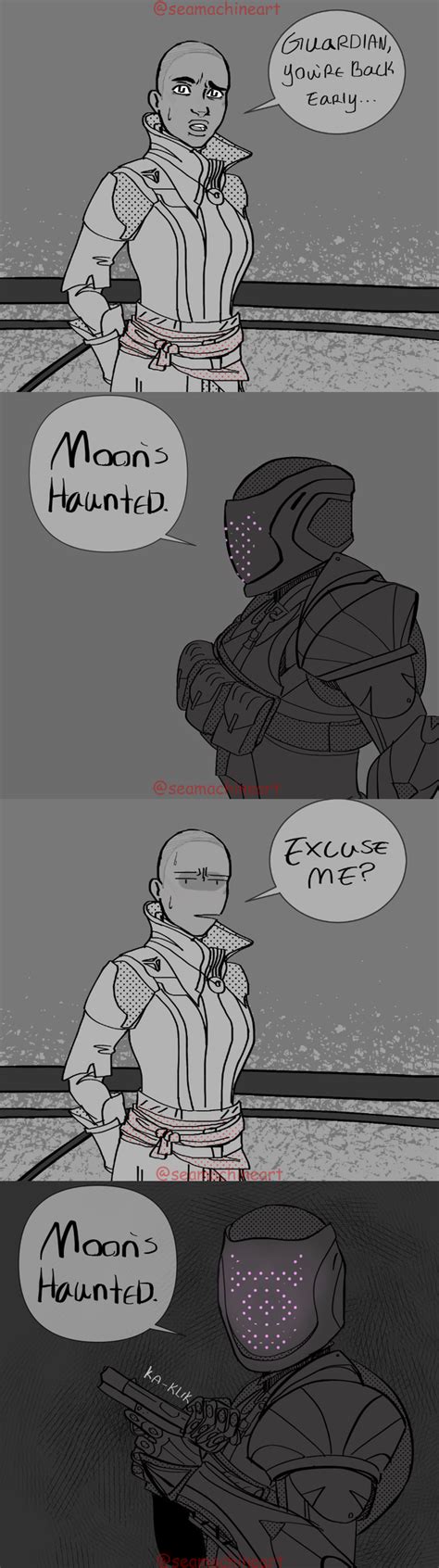 Moon's Haunted, Remastered. - destiny2 | Destiny comic, Destiny game ...