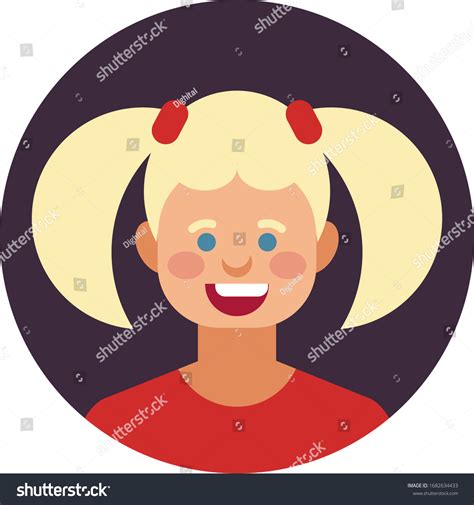 Cute Kid Face Expression Emoji Emoticon Stock Vector (Royalty Free ...