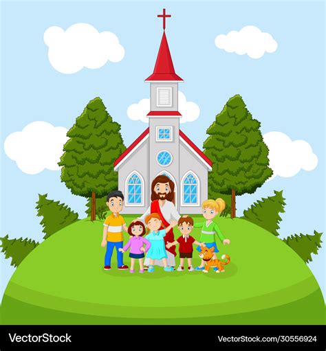 Child Church Clipart