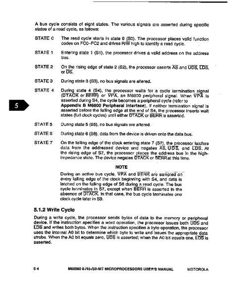 M68000 datasheet(62/224 Pages) MOTOROLA | Microprocessor User Manual ...