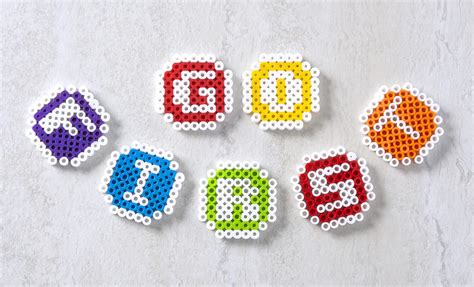 Perler Bead Letters (Six Alphabets) - DIY Candy