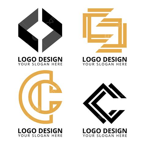 Cc Logo Vector Art PNG, Cc Minimalist Logo Design Collection, Abstract ...