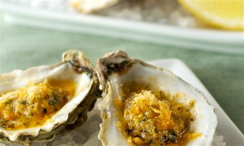 Grilled Oysters with Spicy Lemon Garlic Butter