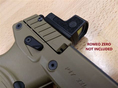 SIG ROMEO ZERO RED DOT SIGHT MOUNT FOR KEL-TEC P17 MADE IN USA ...