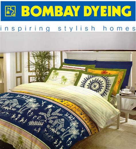 Buy Bombay Dyeing Tribal Motif Double Bedsheet Set Online - Bed Sheets ...