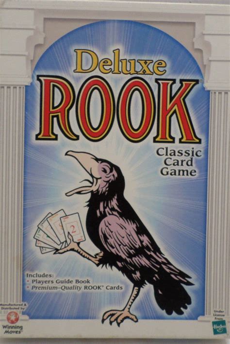 Deluxe Rook Classic Card Game by Hasbro 1999