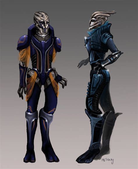 female turian concept by Nwalme on DeviantArt