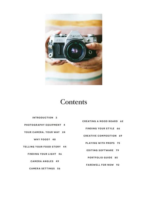 E-BOOK BUNDLE: CREATIVE FOOD PHOTOGRAPHY & THE PLAYBOOK — a vegan food ...