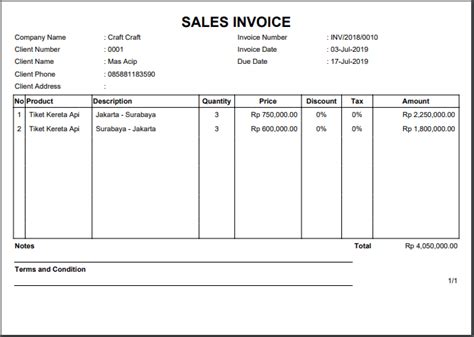 Cara Buat Invoice Tagihan - Homecare24