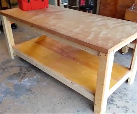 How To Build A Garage Workbench | DIY Project | Cut The Wood