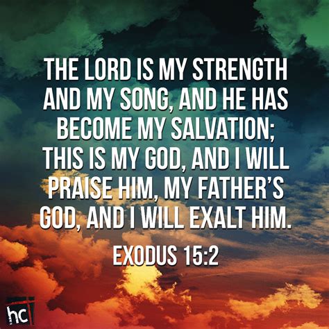 Bible verse ~ Exodus 15:2 | Bible Verses | Pinterest