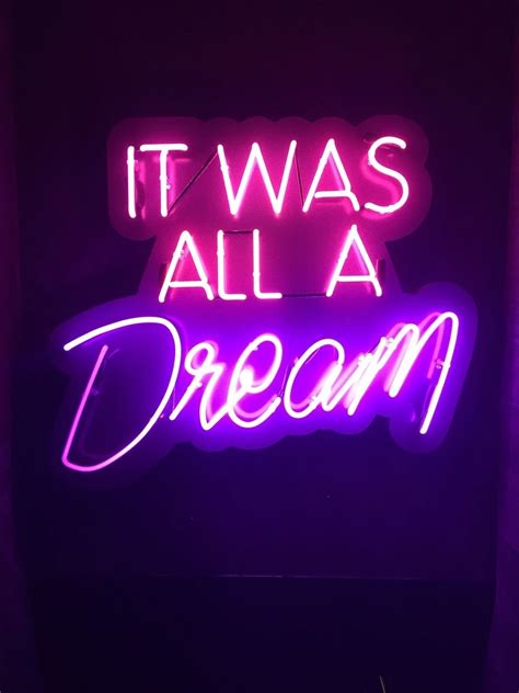 Dream, neon, and quote image | Neon signs, Neon quotes, Neon light signs